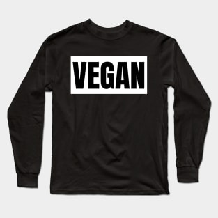 Vegan Long Sleeve T-Shirt